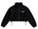 Club Cropped Sweater — premium stretch knit, relaxed cropped silhouette, embroidered L'EMPIRE logo | L'EMPIRE Amsterdam
