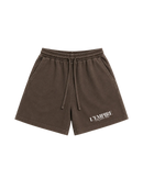L'E Sport Short Holographic — 100% polyester, holographic L'E logo, Green and Black | L'EMPIRE Amsterdam